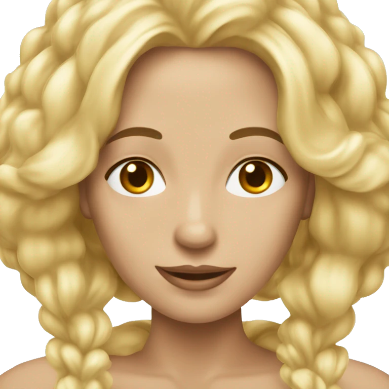 blonds raides women noisette  emoji