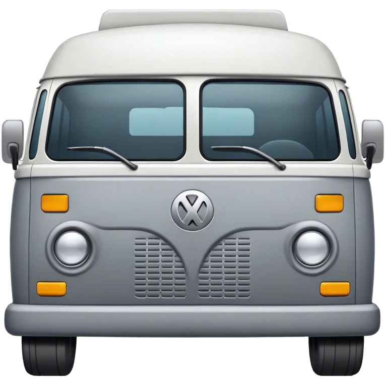 Gray van emoji