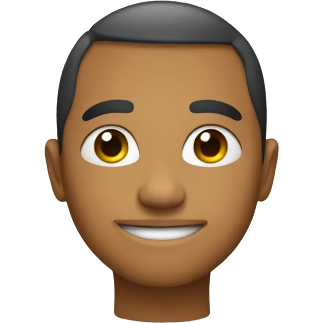 Round body emoji