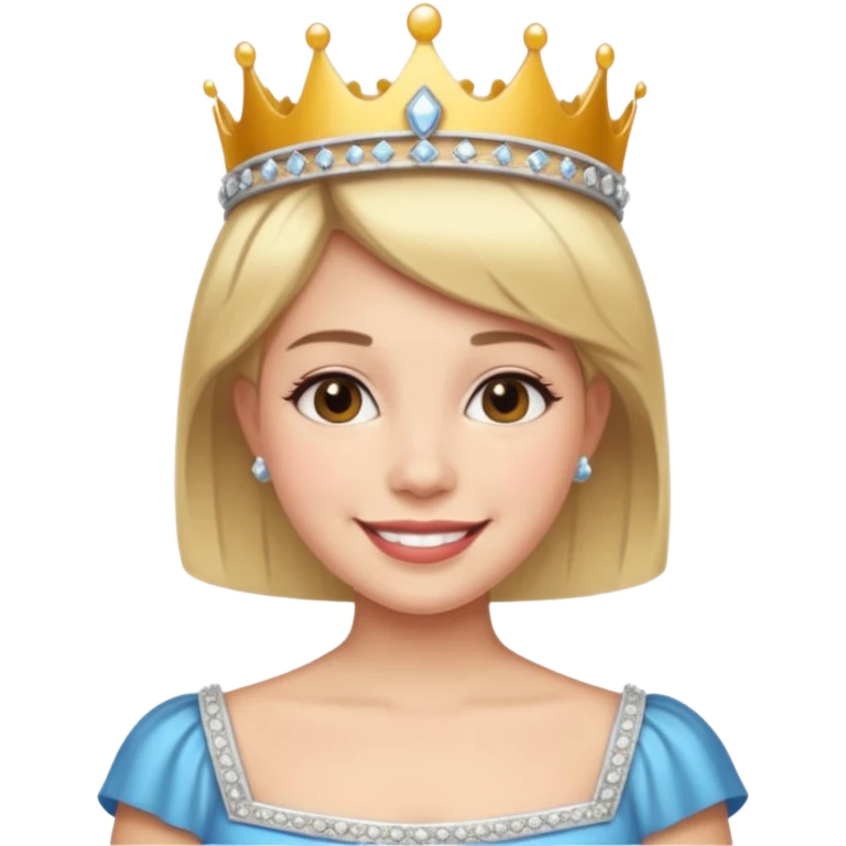 Homecoming queen short hair  emoji