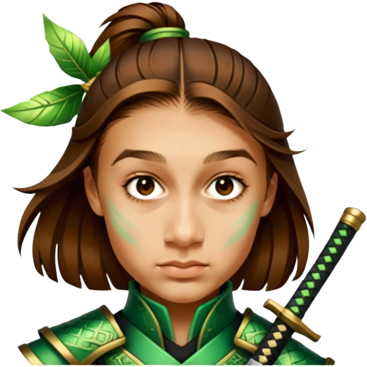 Emerald Samurai emoji