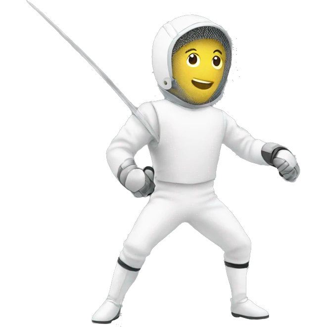 Fencing  emoji