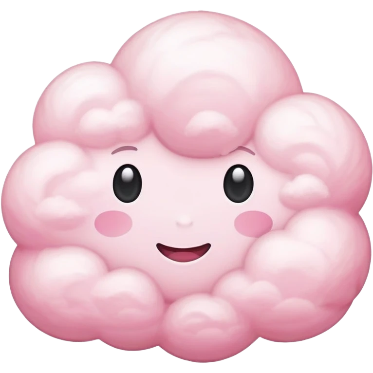 pink cloud emoji