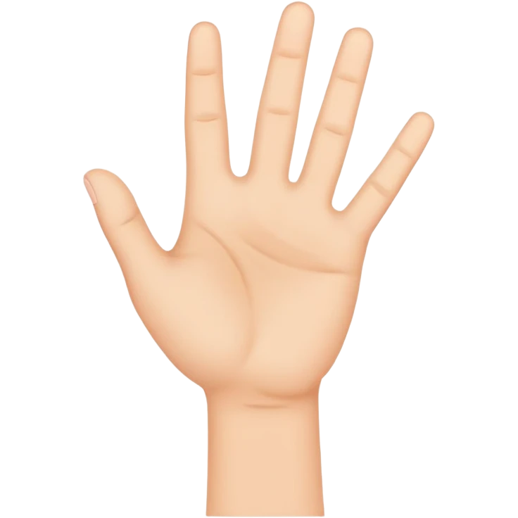 Make a hand fingering the air  emoji