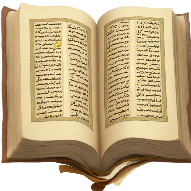 qur'an book opened emoji