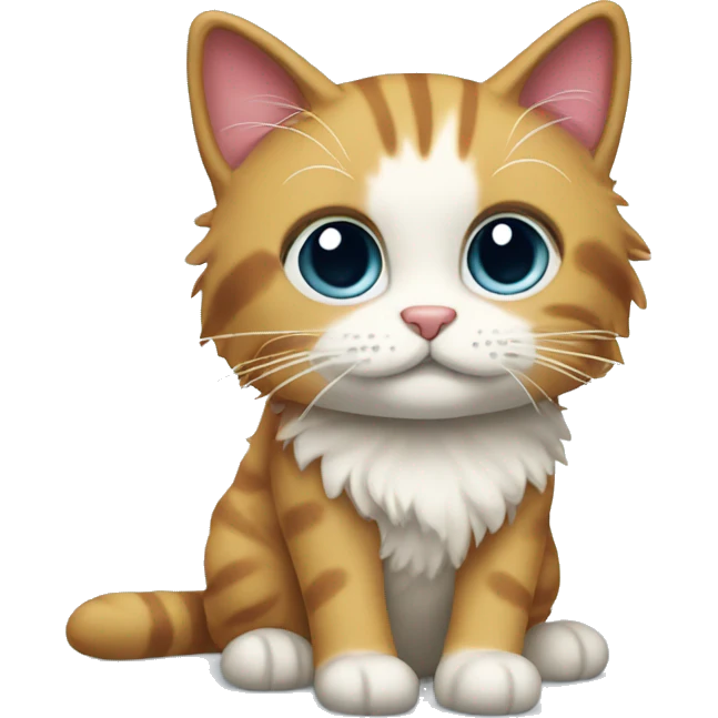 Rag doll cat emoji