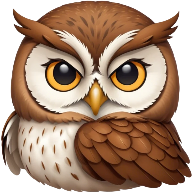 sleeping owl emoji