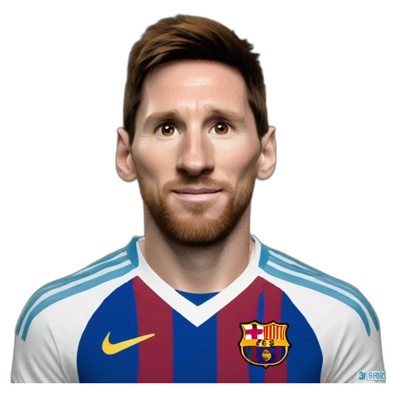 Messi dans du caca emoji