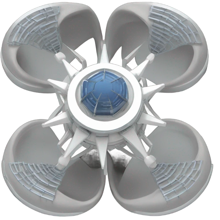 Toroidal space generator model isometric geometry UFO propulsion emoji