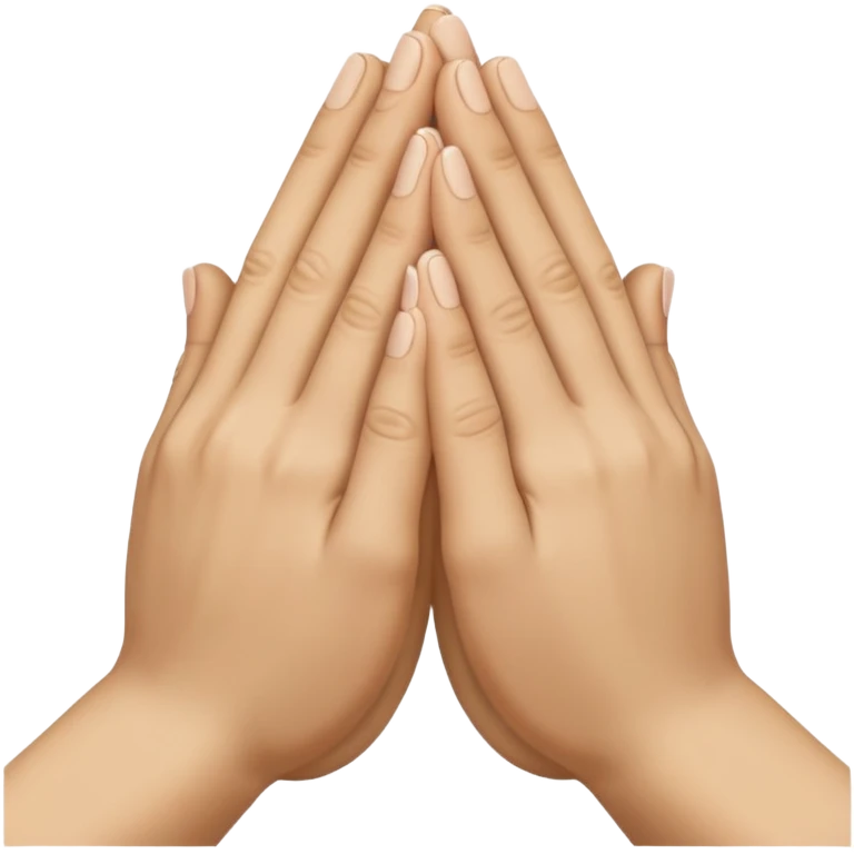 Praying hands emoji