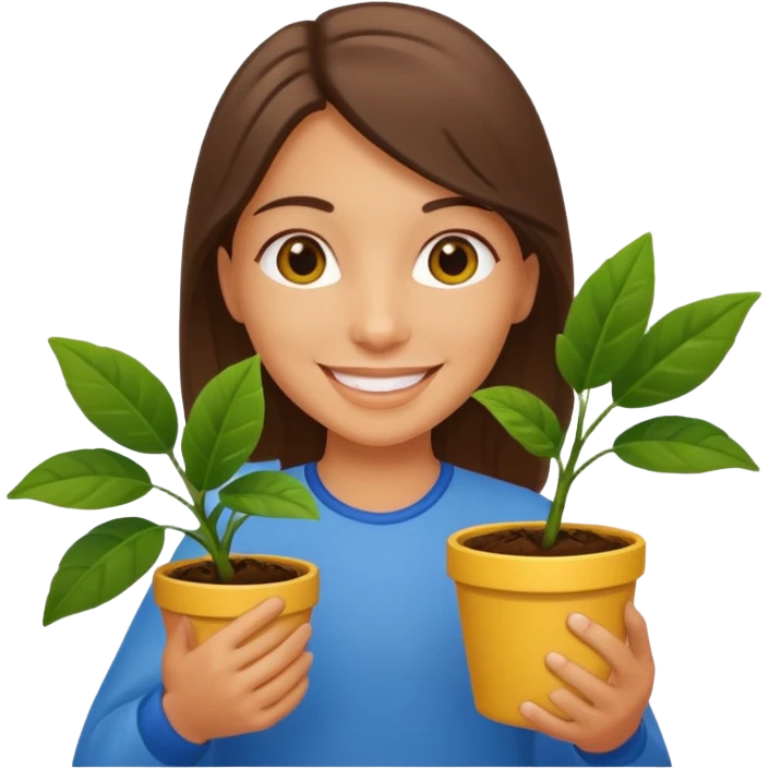 ultra realistic ukrainian-american plant flex emoji