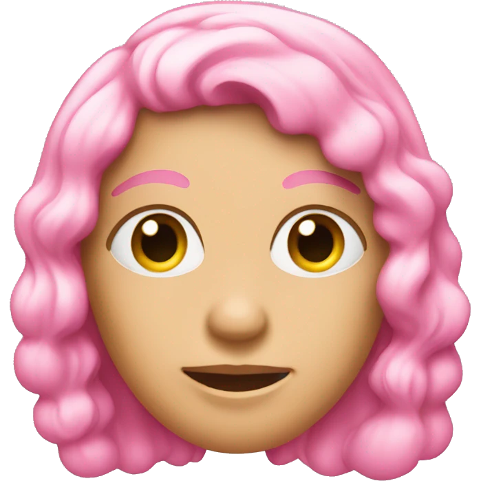 Pink iPhone 15+ emoji