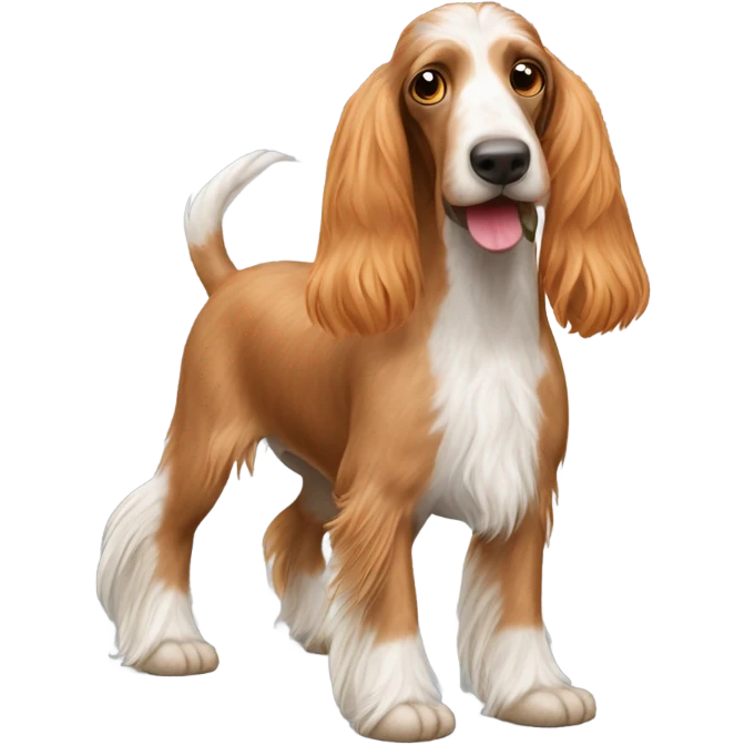 Orange Roan Italian Spinoni emoji