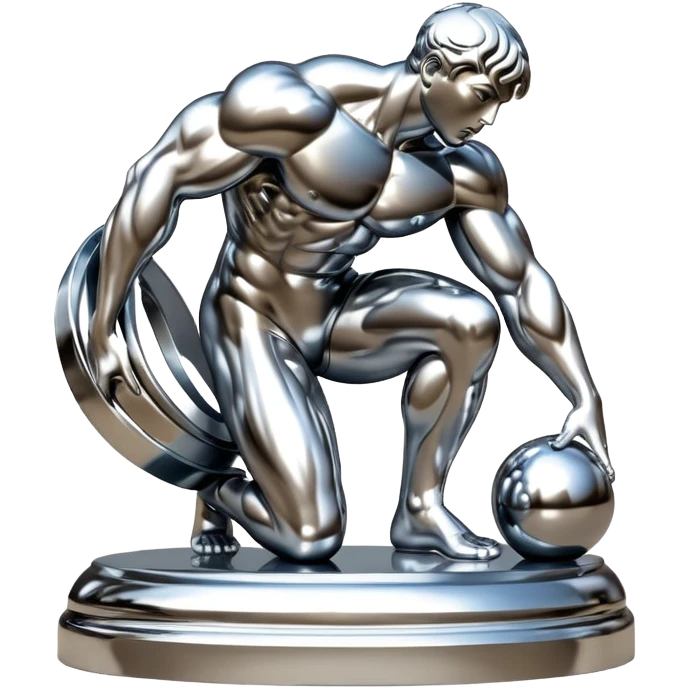 sorayama Sisyphus statue emoji