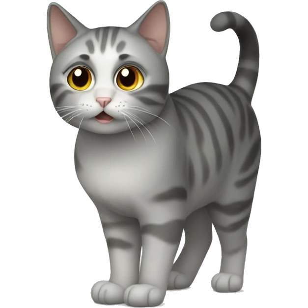  Cat in fog emoji