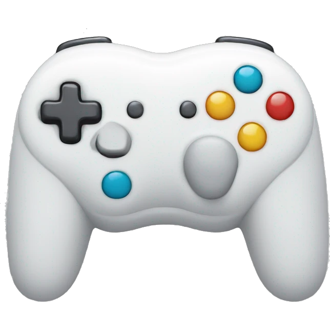 gamepad with tooth and smile emoji