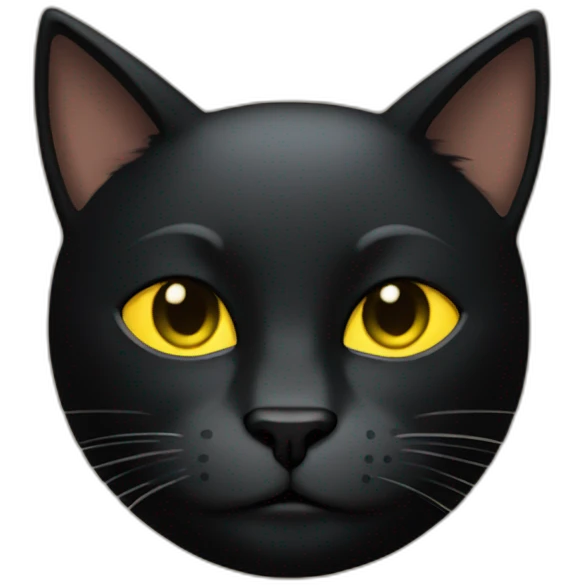 Cat noir emoji