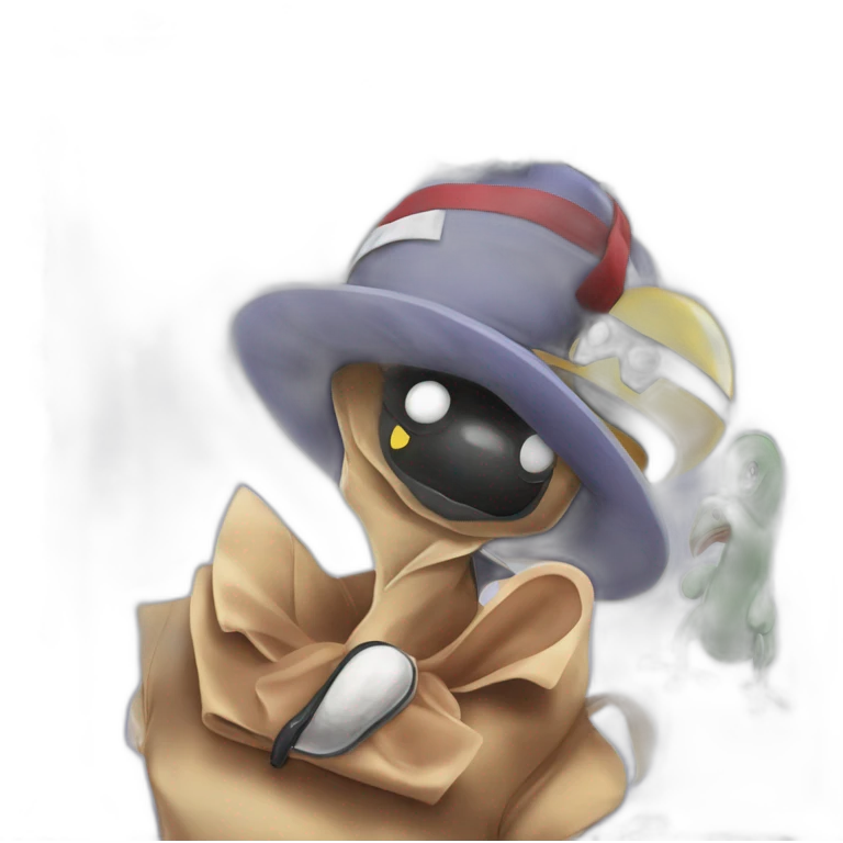 pokemon bird wearing bowtie emoji