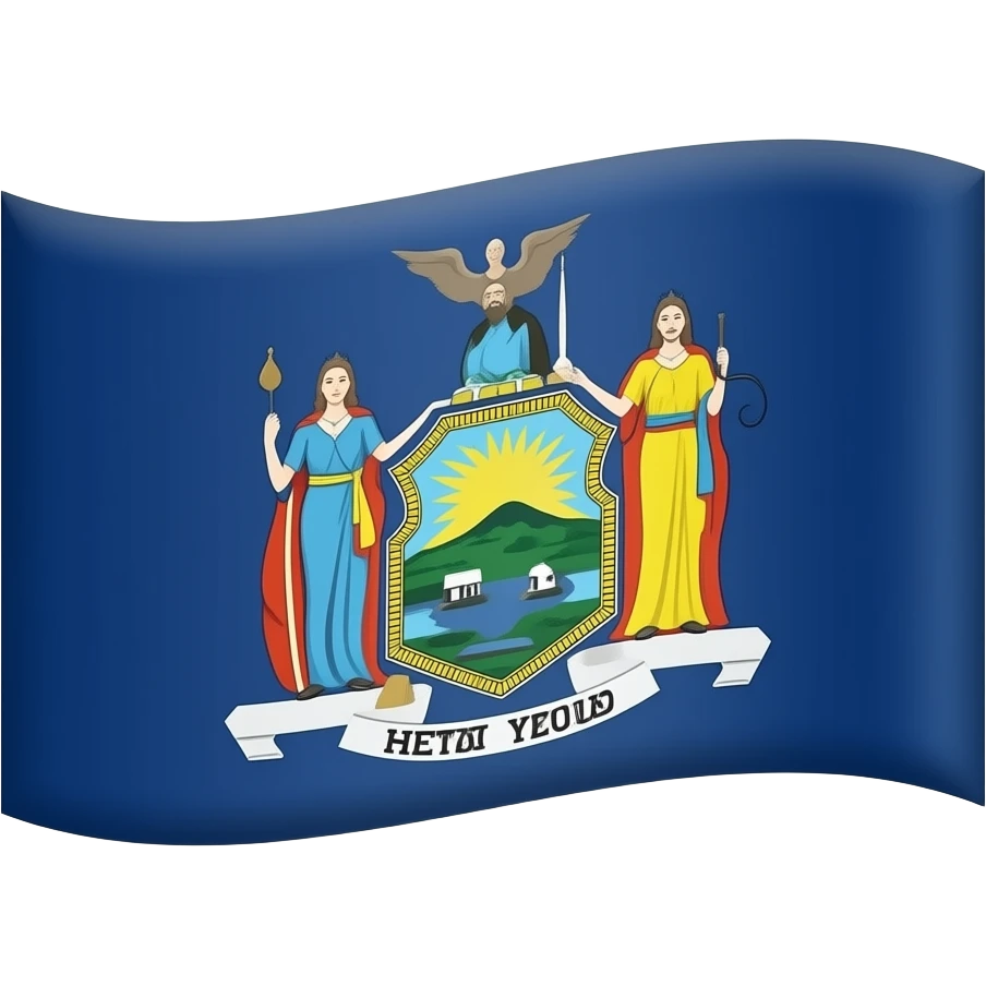 Flag of new york emoji