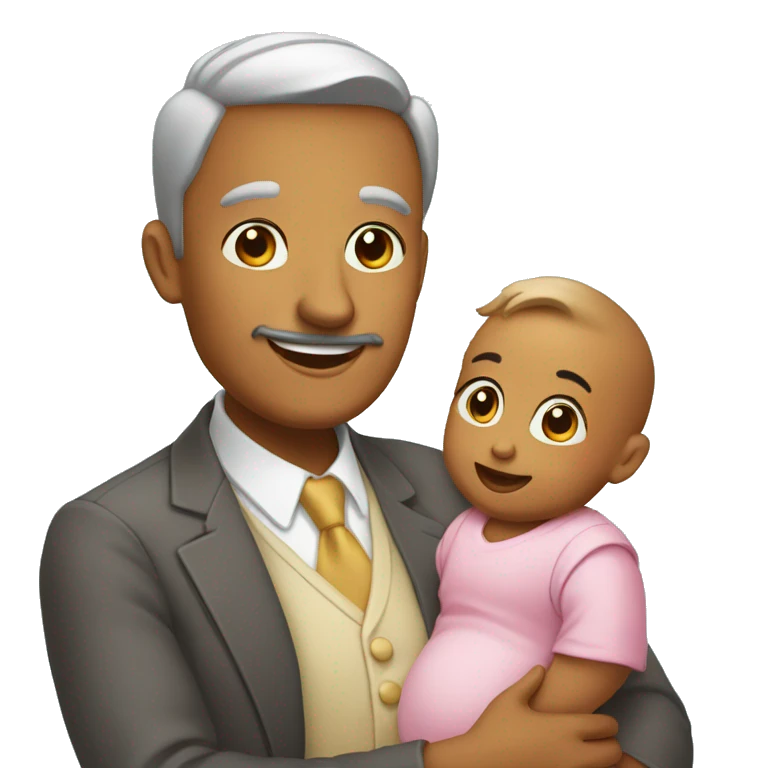 papa maman bébé emoji
