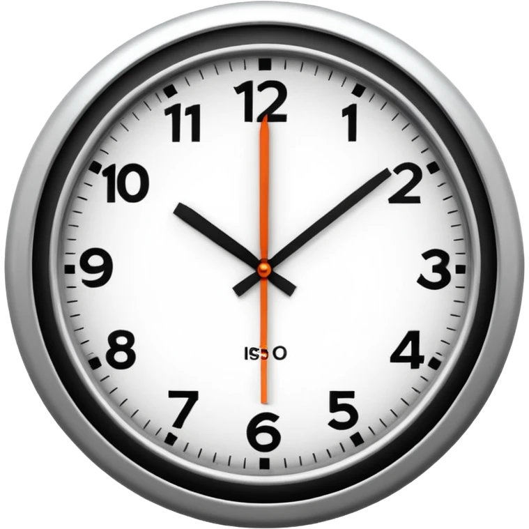 Clock showing 1 o'clock emoji