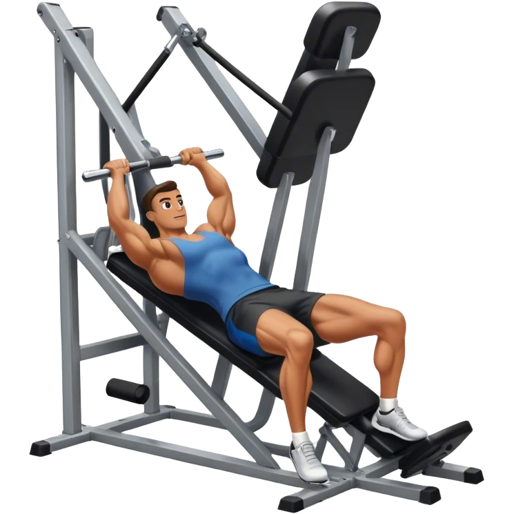 guy leg press machine emoji