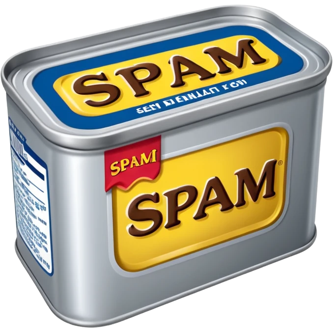Rectangular Can of SPAM emoji
