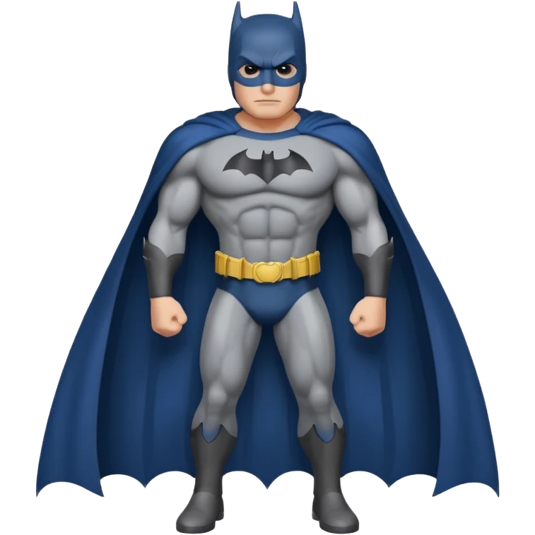Batman with full costume  emoji