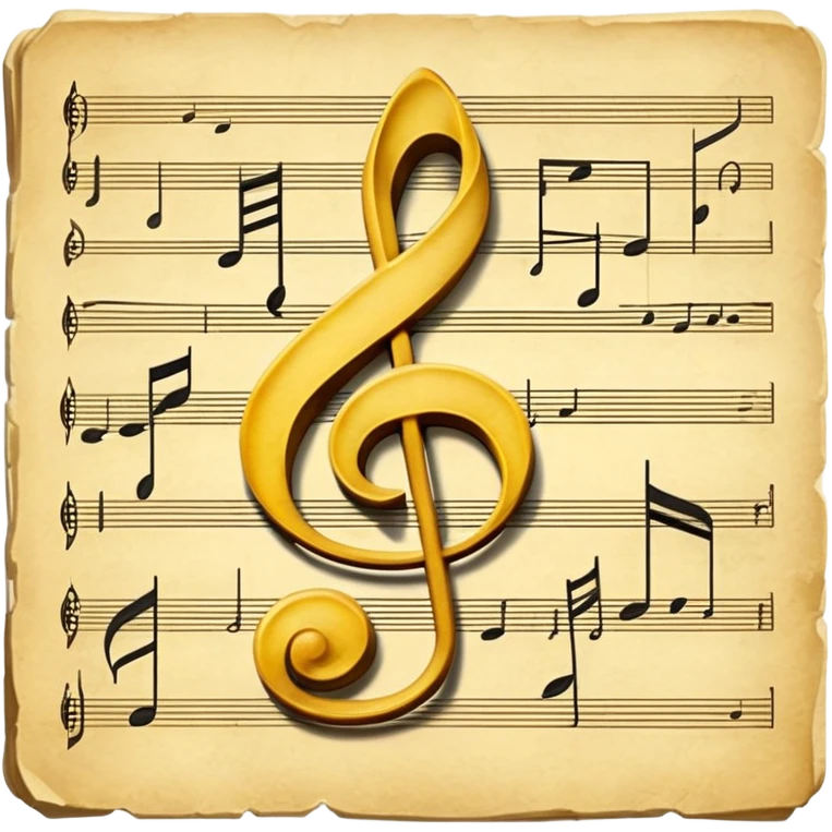 sheet music emoji
