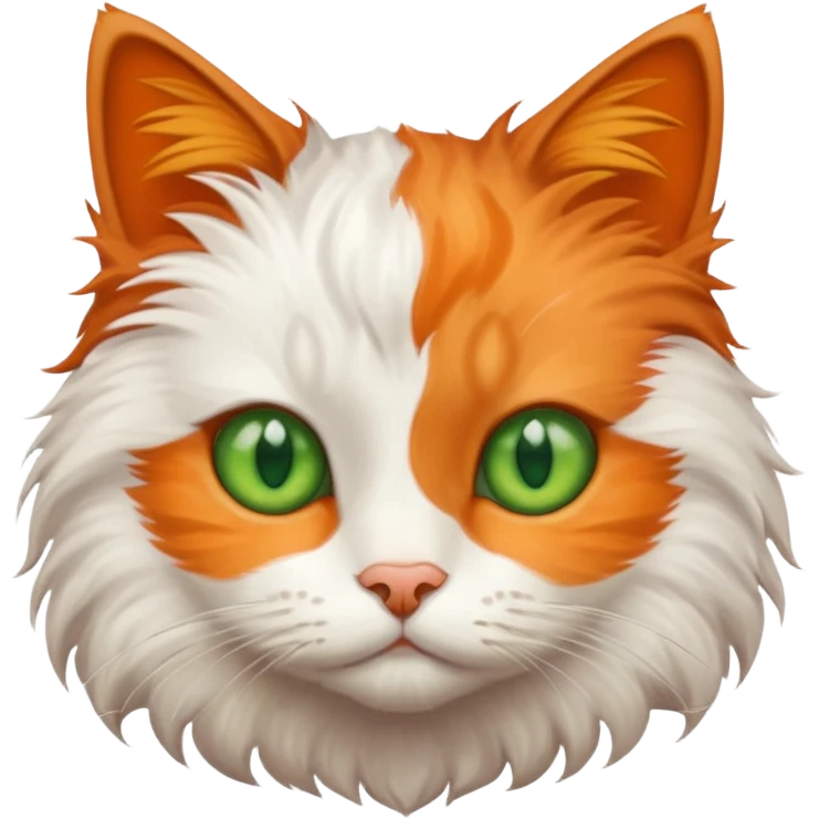 only cat text on the name card. emoji