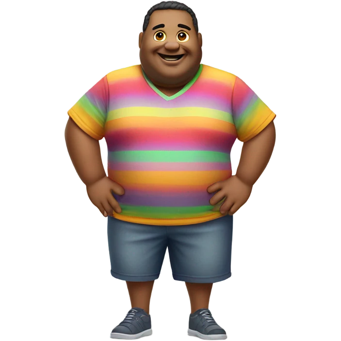 fat guy  emoji