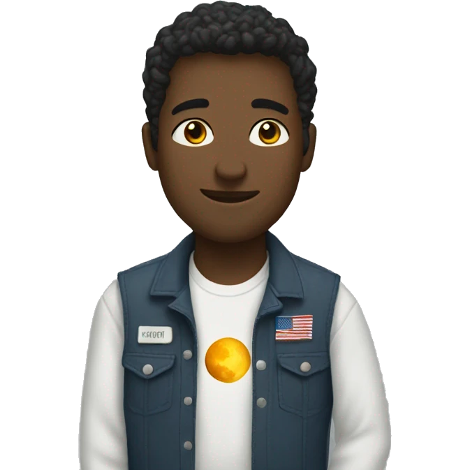 To the moon and back emoji
