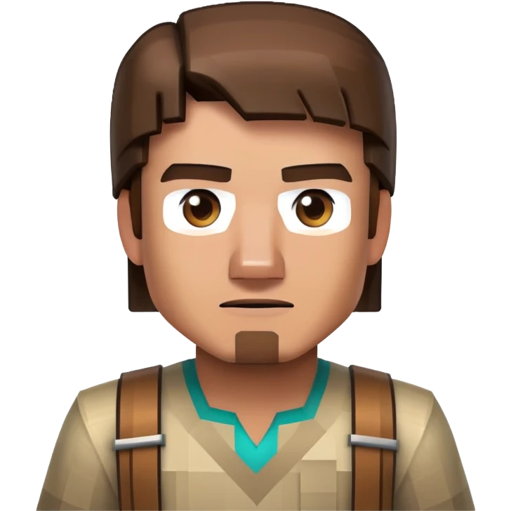 Steve from minecraft emoji