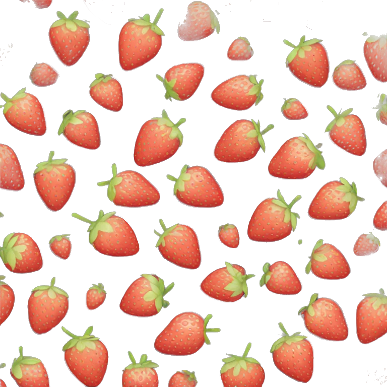 strawberry boba emoji emoji