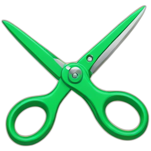 scissors green emoji