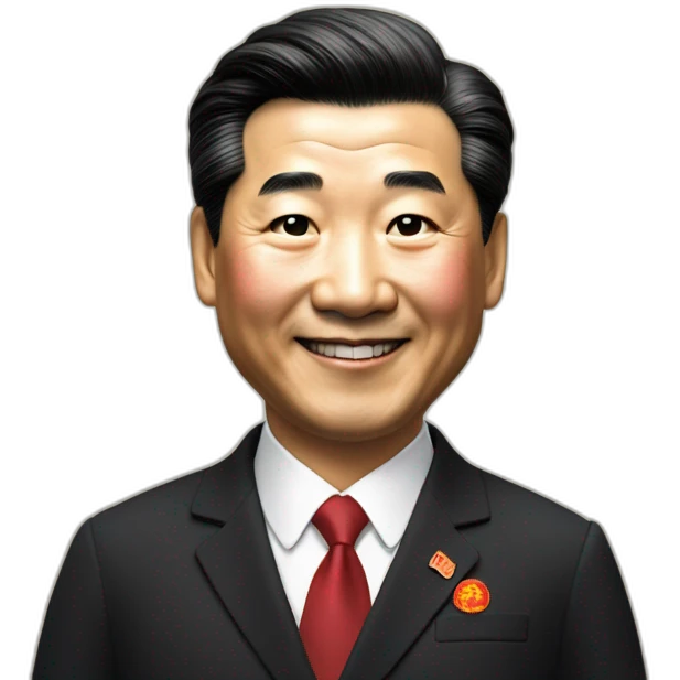 xijinping smile and point to you emoji