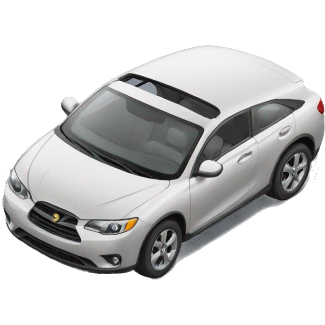 Car with open roof emoji