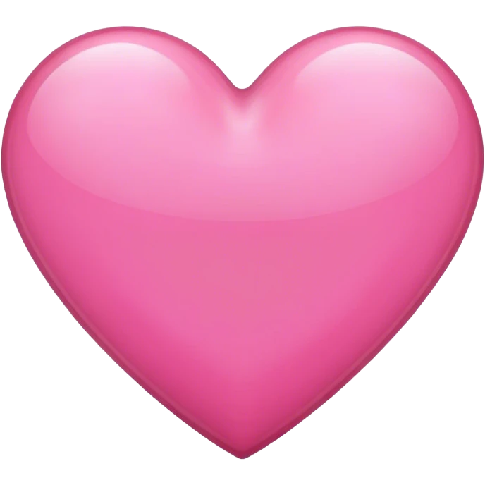 Pink heart emoji