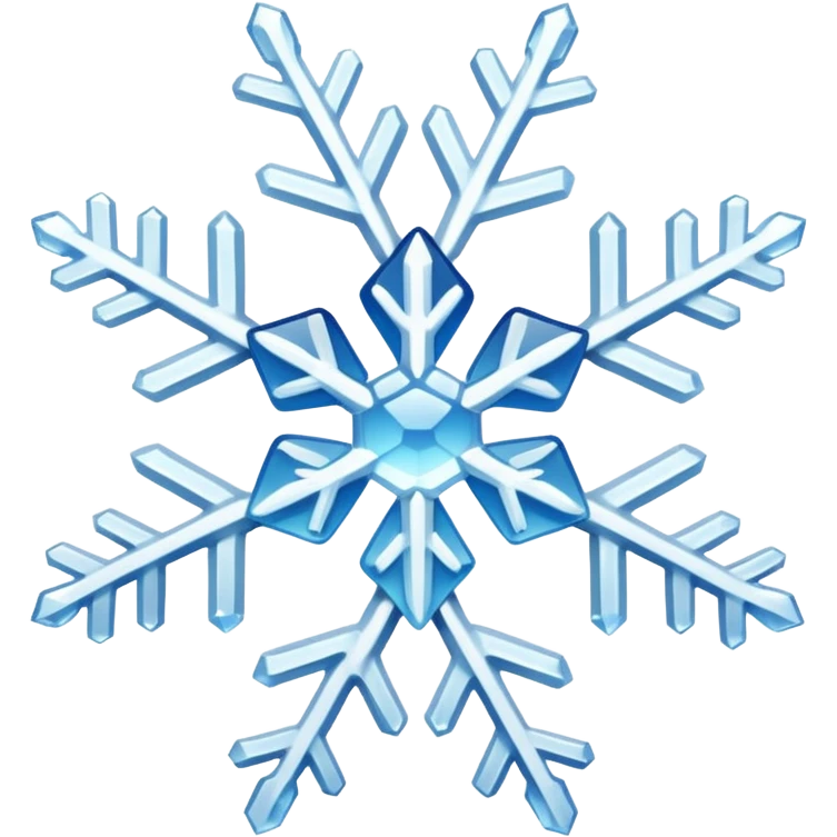 white snowflake emoji