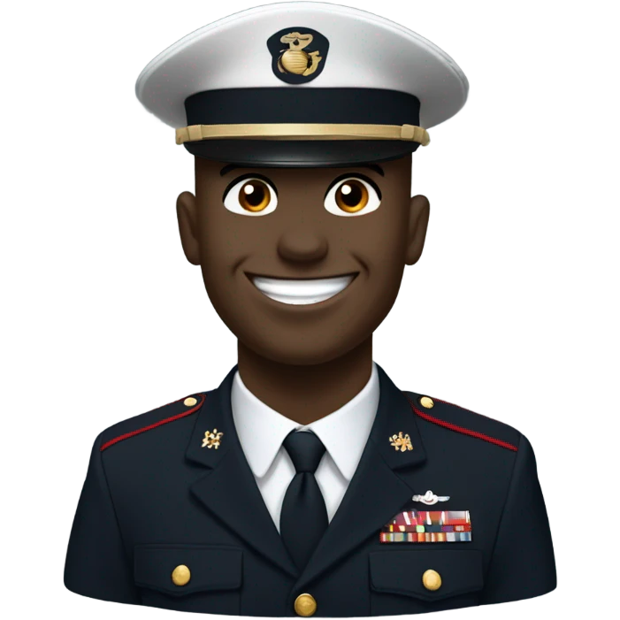 US marine crying laughing  emoji