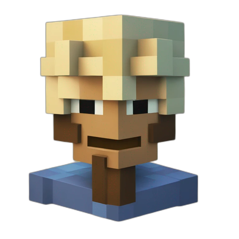 Minecraft logo emoji