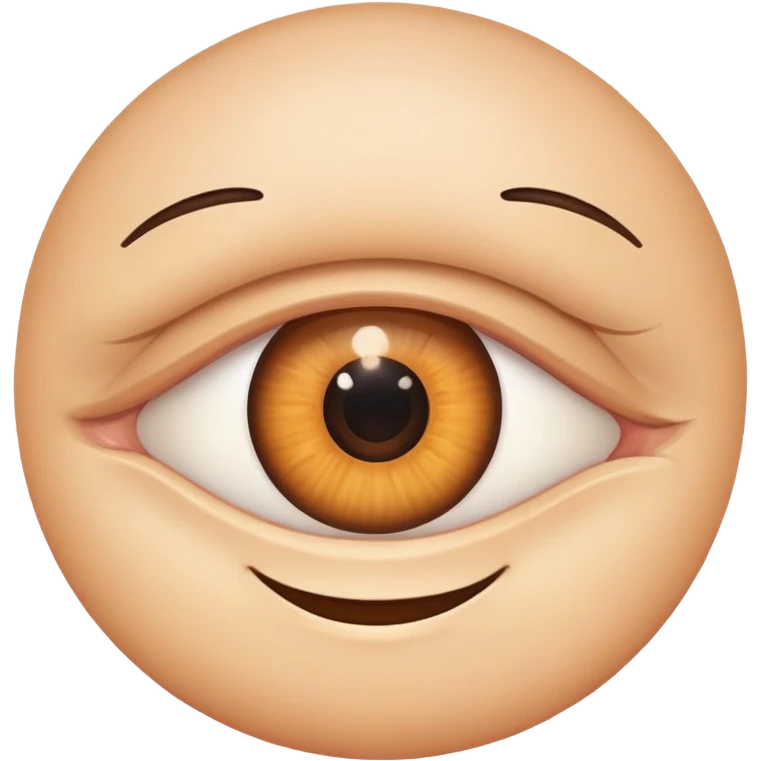 eye twitch smiling emoji  emoji