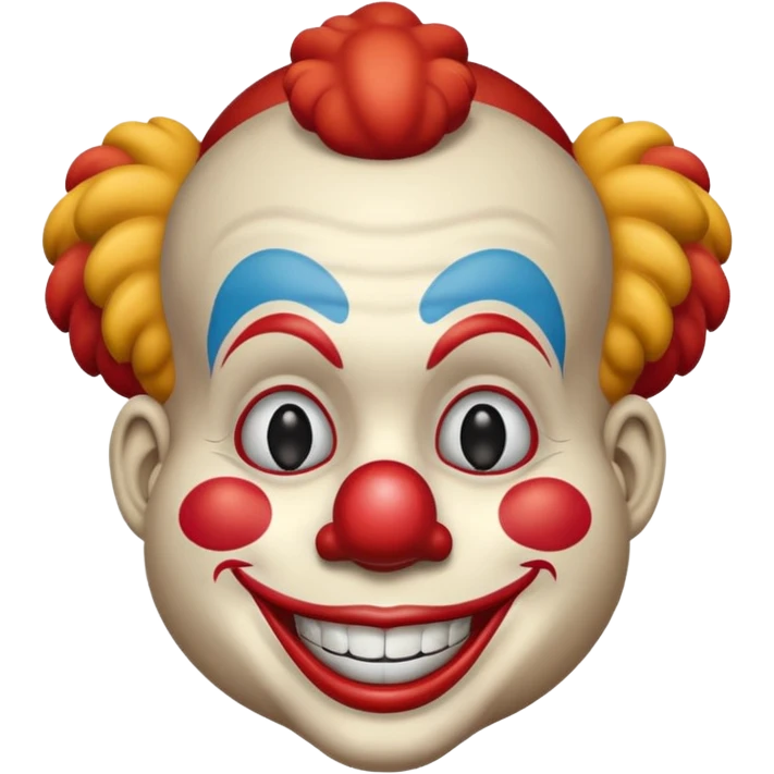 animal clown emoji