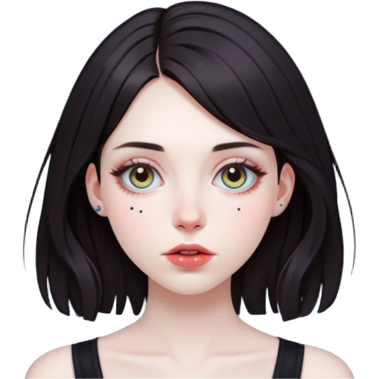 Nodes e-girl emoji