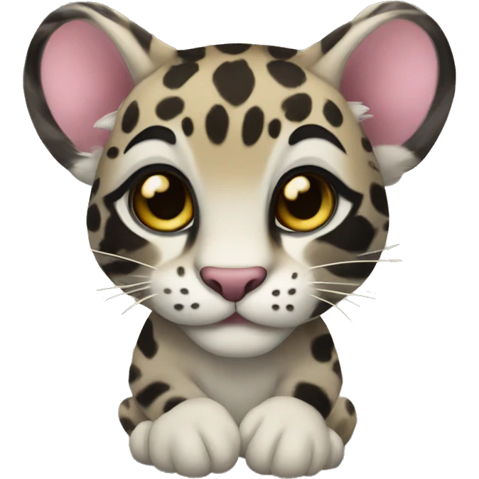 Fairy clouded leopard  emoji
