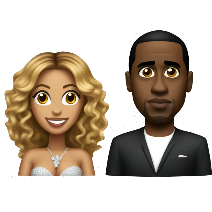 beyonce and p. diddy emoji