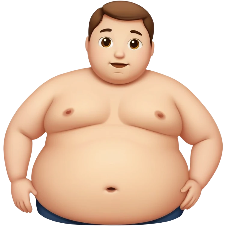 Fat belly emoji