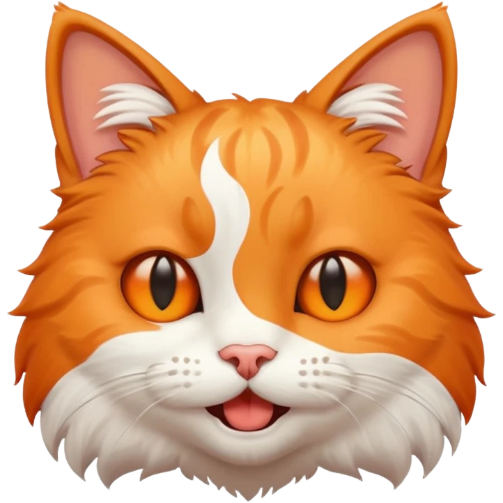 Cat winking emoji