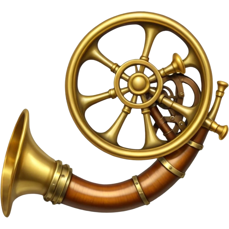 steam punk horn emoji