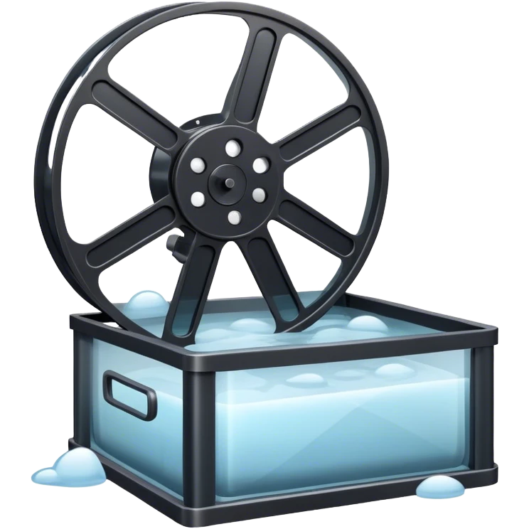 Film reel in COLD Frame emoji